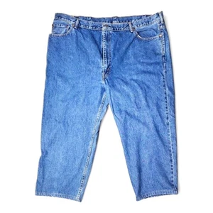 Pantalones de mezclilla Levi’s 550 para hombre calce relajado cónicos - talla 48x30 lavado claro - Imagen 1 de 6