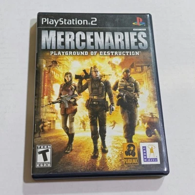 Mercenaries - Sony Playstation 2  | Tested & Working - Image 1 of 4