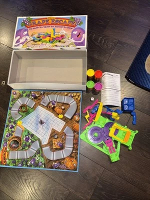 VTG Parker Brothers The Grape Escape Board Game 1992 Complete  - Image 1 of 4