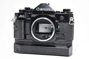 Canon A-1 Filmkamera Body mit A2 Winder aus Japan #379 - Bild 1 von 13