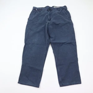Carhartt FR Flame Resistant Pants Mens 36 x 30 Blue Cat 2 NFPA 2112 Workwear - Picture 1 of 10