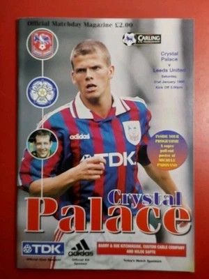 Crystal Palace v Leeds United 31st January 1998 - Image 1 of 2