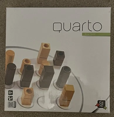 Quarto Two-Player Abstract Strategy Board Game by Blaise Muller GiGamic - Image 1 of 2