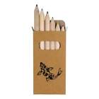 6 x 'Koi Carp' Short 85mm Pencils / Coloured Pencil Set (PE00004723)