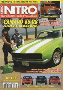 NITRO n°238 02/2009 CAMARO 68 RS DODGE 48 coupé FORD 32 coupé DODGE CHALLENGER09 - Bild 1 von 1