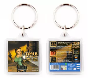 Tomb Raider Das Letzte Offenbarung Sega Dreamcast Schlüsselanhänger Keyring - Bild 1 von 1