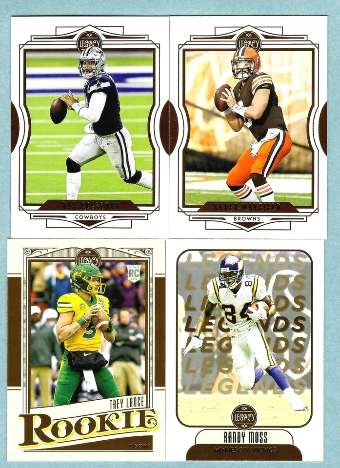 2021 Panini Legacy Football Base & Rookies RC #1-200 Complete Your Set You Pick! - Image 1 of 1