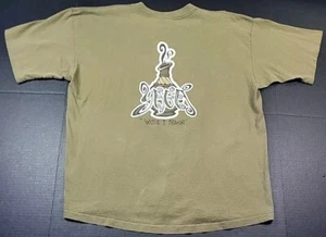 Vtg Yaga Skate Surf 'Wish 4 Peace' T-Shirt, XL, Single Stitch, 23x29.5", Rare - Picture 1 of 22