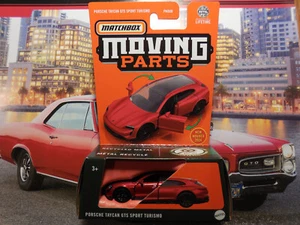 2024 MATCHBOX MOVING PARTS PORSCHE TAYCAN GTS SPORT TURISMO RED 🚘 🔴 - Picture 1 of 3