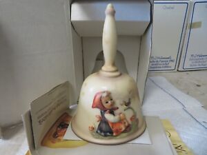 Vintage Goebel Hummel Annual Bell 1981 Hum 703 Handcrafted Fourth Edition W Box