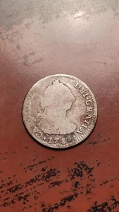 1785 PTS, PR San Luis Potosí Bolivia 1 Real Bonito Ejemplo R032 - Imagen 1 de 2