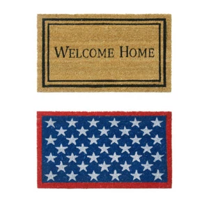 Rubber-Cal "American Family Fußmatten" - 2 Coco Fußmatten - 18" x 30" - Bild 1 von 5