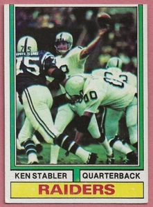 1974 Topps KEN STABLER #451 - Near Mint - Picture 1 of 2