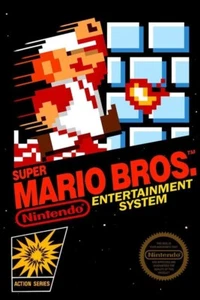 Envío el mismo día SUPER MARIO BROS. NES imán nevera de juego 3,5 x 5 o 4 x 6 pulgadas - Imagen 1 de 2