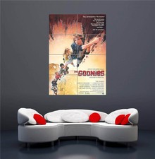 THE GOONIES VINTAGE B MOVIE REPRODUCTION NEW GIANT WALL ART PRINT POSTER OZ651