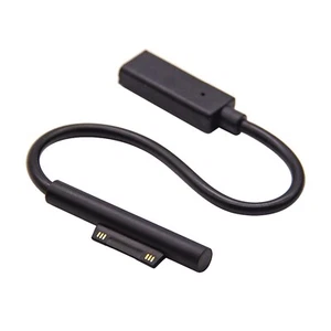 15V 3A Charging Cable USB Type-C Female Power Supply For Surface Pro 4 5 6 Go C - Picture 1 of 16