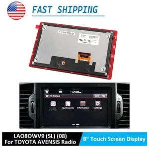8" LA080WV9 LCD Display Touch Screen For 2019-2021 Kia Hyundai Navigation Radio - Foto 1 di 10