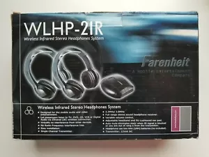 FARENHEIT WLHP-2IR Sistema di cuffie stereo wireless a infrarossi - Nuovo con scatola - Foto 1 di 1