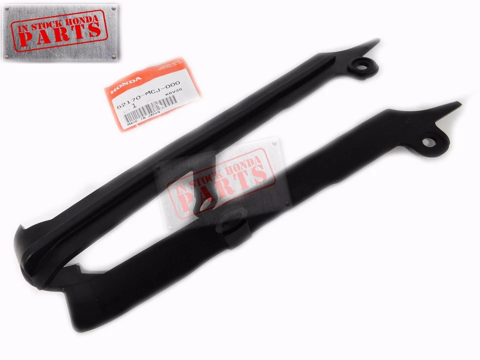 00-01 CBR929 RR Fireblade Nuevo Genuino OEM Honda Brazo Oscilante Delantero Cadena Deslizante Foto 1 de 2