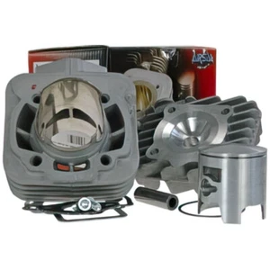 AIRSAL CILINDRO GRUPPO TERMICO T6 70CC ALUMINIUM PIAGGIO GILERA STALKER 50 2T AC - Imagen 1 de 2