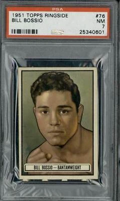1951 Topps Ringside #76 Bill Bossio - PSA 7 - Image 1 of 2