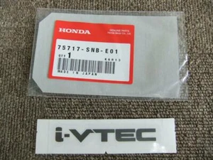PEGATINA HONDA CIVIC 2006-2010 (I-VTEC) 75717-SNB-E01 ORIGINAL JDM REPUESTOS DIRECTO 2U - Imagen 1 de 24