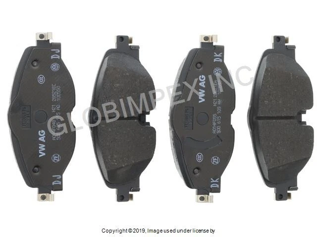 大众 (2015 - 2023) 刹车片套装前部正品 + 1 年保修 — 第 1/1 张图片