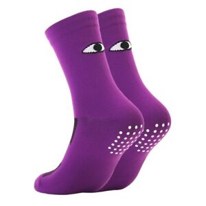 Men Women Cycling Socks Non-Slip Crew Socks Rainbow Color Fashion Sport Socks
