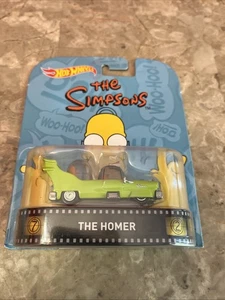 Hot Wheels 2016 Retro Entertainment The Simpsons - The Homer Green - DJF41 - Picture 1 of 3
