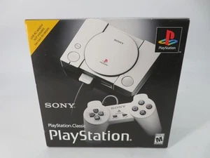 NEW! ~ OEM Sony PlayStation 1 Classic MINI Edition Bundle + Box PS1 ~ SEALED! - Picture 1 of 20