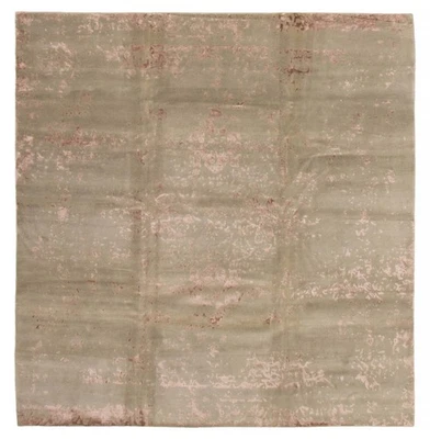 Hand-knotted Area Rug 9'10" x 10'0" Traditional  Oriental Carpet - Image 1 of 4