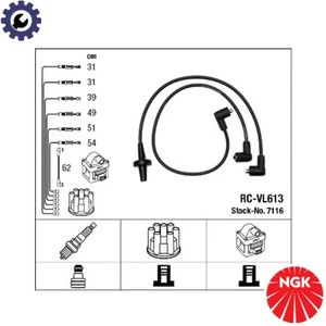 IGNITION CABLE KIT 7116 FOR VOLVO 260 760/Kombi B27A/27E/27F 2.7L B28E 2.8L - Picture 1 of 8