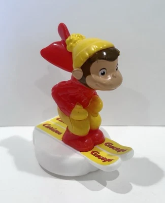 Boneco de brinquedo Snowboarding Curious George Monkey 2024 Mcdonalds Happy Meal Japão - Imagem 1 de 4