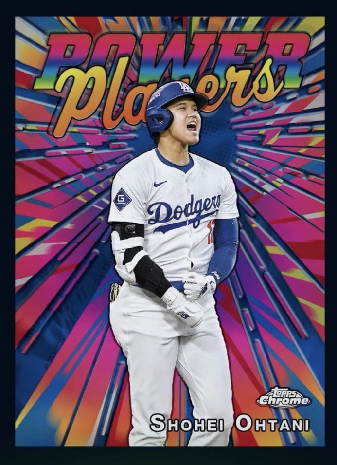 2025 MLB TOPPS Chrome - Power Players - Shohei Ohtani (MLB Topps Bunt tarjeta digital Foto 1 de 1