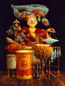 James Christensen Percusionista Piscatorial - Imagen 1 de 1