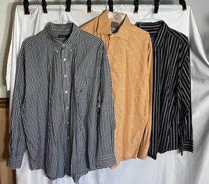 3 Stück Nautica, TD Thomas Dean, William Shirts Langarm Mehrfarbig XXL - Bild 1 von 22
