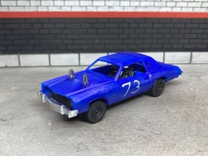 1/64 Scale 3D Printed 1973 Monte Carlo Demolition Derby Car For Diecast Diorama - Picture 1 of 14