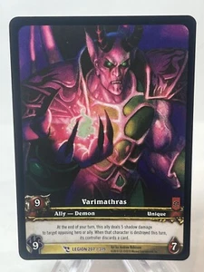 WOW WARCRAFT TCG ARCHIVES FOIL : VARIMATHRAS EA - Picture 1 of 2