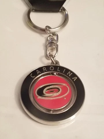 Carolina Hurricanes JF Sports NHL Hockey Spinner Keychain 5010 Cover