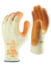 Showa Gloves Garden Grip Work Latex Rubber Tear Scrape Resistant Orange Green