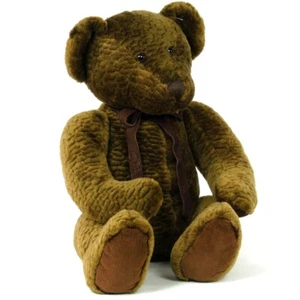 Russ Berrie Bixby Plüsch Braunbär selten 17 Zoll Stofftier Spielzeug Bären aus der Vergangenheit - Bild 1 von 12