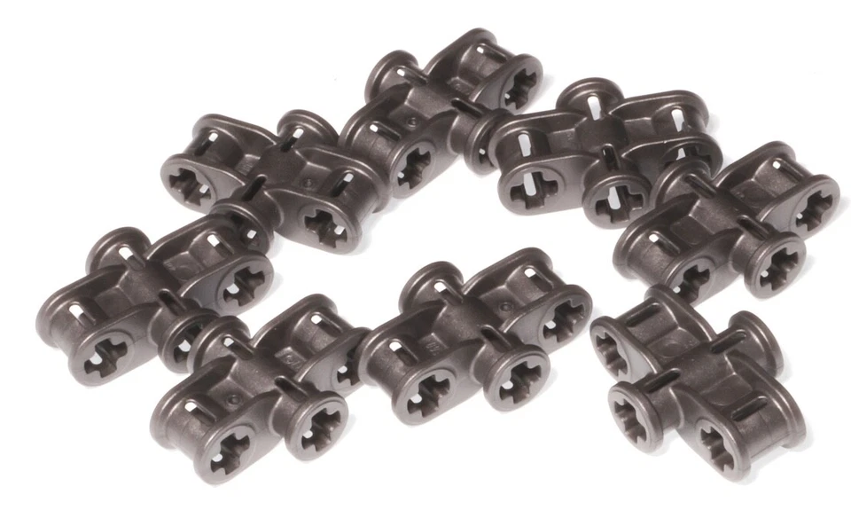 LEGO Technik - 8 Achs - Verbinder dreifach perldunkelgrau 2x3 / 11272 NEUWARE - Bild 1 von 1