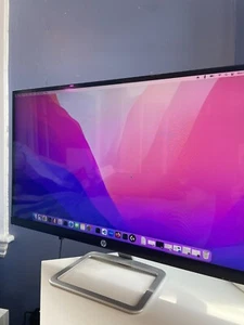 HP 27ec 27 Inch LED LCD HDMI Display Monitor - Black - Picture 1 of 4