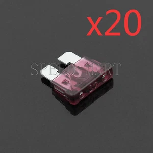 20 PIEZAS 40A camiones para automóviles barcos SUV automático HID luz fusible hoja estándar grande - Imagen 1 de 2