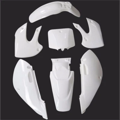 Kit de plástico de carrocería completa de 7 piezas cubierta de carenado de guardabarros para KX65 KLX110 DRZ110 Foto 1 de 4