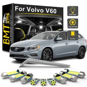 Kit de bombillas LED interiores para Volvo V60 2011 2012 2013 2014 2015 2016 2017 - Imagen 1 de 17