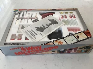 Tasco NIB Sealed 46 Piece Science Kit 5-Way Microscope 50X-1200X Zoom New - Picture 1 of 11