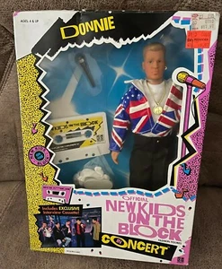  DONNIE Nuevo Niños en el Bloque en Concierto con Cassette NUEVO/SELLADO 1990 HASBRO - Imagen 1 de 12