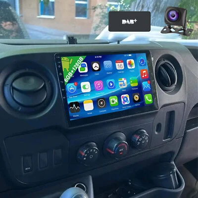ESSGOO Radio de coche DAB+ CarPlay Android 14 para Renault Master Opel Movano B Nissan NV400