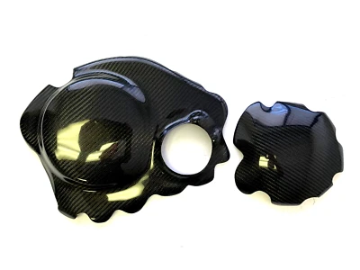 Cubiertas de motor de fibra de carbono para Honda CBR1000RR tipo A 2004-2007 Foto 1 de 4